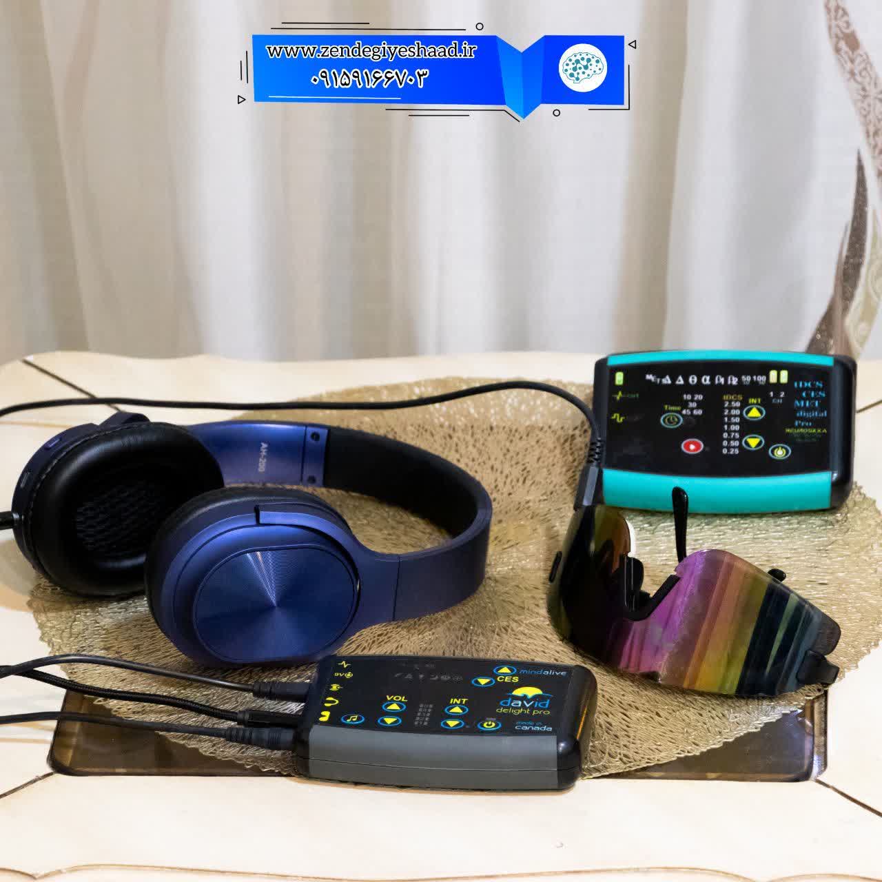 تجهیزات tDCS و نورومدولیشن در مرکز شوریده مشهد
