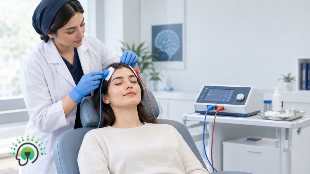 جلسه tDCS چگونه انجام میشود؟