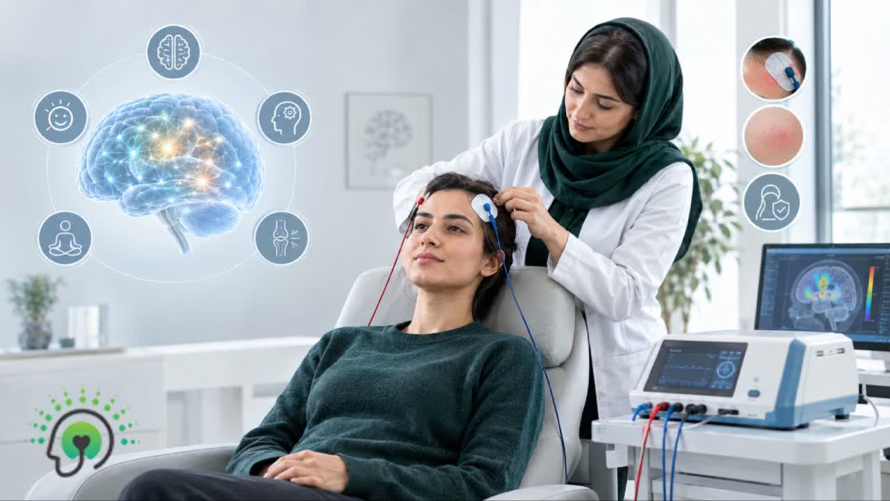 درمان TDCS چیست؟ کاربرد، عوارض و نحوه انجام تحریک مغز